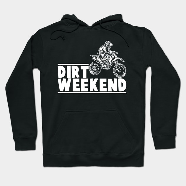 Dirt Bike Hoodie by maxcode